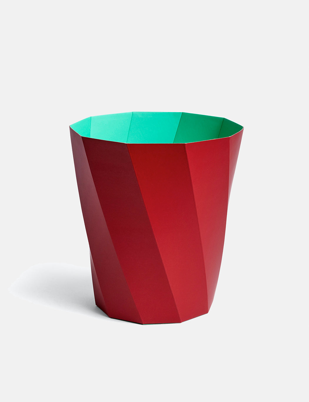 Paper Bin (Dark Red)